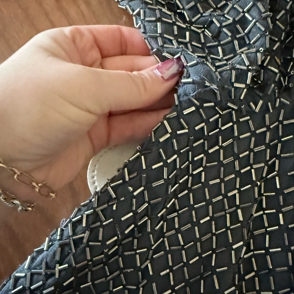 New | Mac DUGGAL 93674 Beaded MIDI Dress 14 - Picture 10 of 11